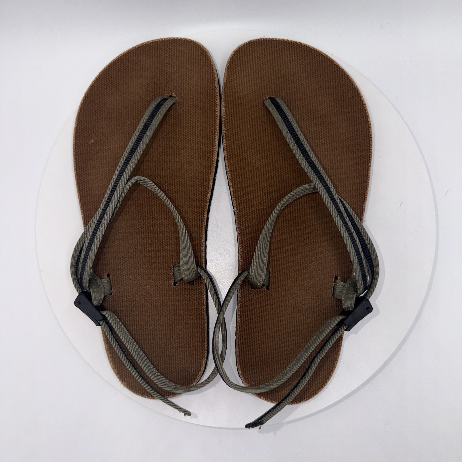 Earth Runners Alpha Sandals Mens 11.5 Ranger Terrain Sole Grip Grounding Laces — image 6 of 8